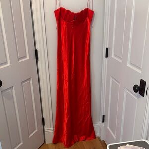 Anna October Red Maxi Dress